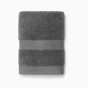 Bello Nuovo Charcoal Wash Cloth by Sferra