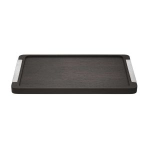 Bernadotte Tray Wood & Stainless Steel by Georg Jensen