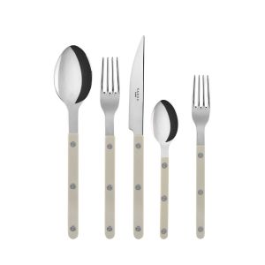 Bistrot Kaki 5 pc place setting by Sabre