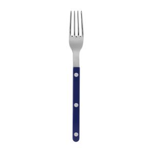 Bistrot Navy Blue Dessert/Salad Fork by Sabre
