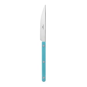 Bistrot Turquoise Dinner Knife by Sabre