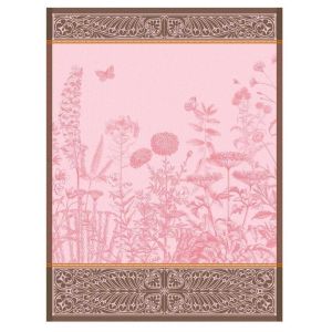 Blooming - Rosee Tea Towel 24&quot X 31&quot by Le Jacquard Francais