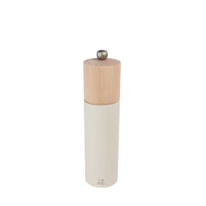 Boreal Zirlion Salt Mill, Wood, Feather White, 21 Cm - 8 In by Peugeot
