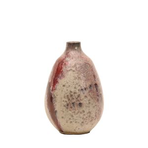 Bottle Vase Red Small by KH Wurtz