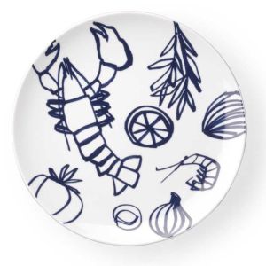 Brasserie Plate/Bowl Fully Decorated by Dibbern