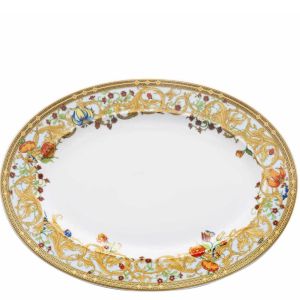 Butterfly Garden Large Platter by Versace