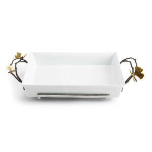 Butterfly Ginkgo Casserole Dish by Michael Aram