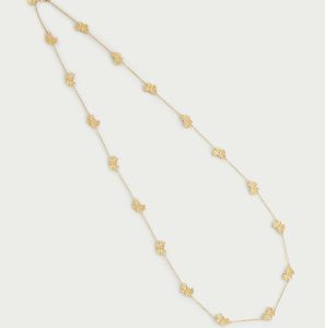 Butterfly Gold Long Station Necklace by Anabel Aram
