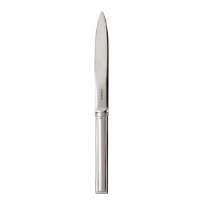 Cannes Sterling Dessert Knife (Flat), Steel Blade by Puiforcat