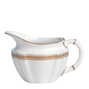 Carlton Gold Cream Jug L/S by Royal Crown Derby