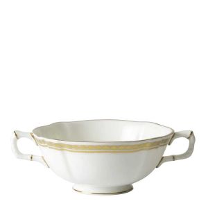 Carlton Gold Cream Soup Cup by Royal Crown Derby
