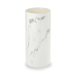 Carrara Large Vase Cylindrical by Dibbern