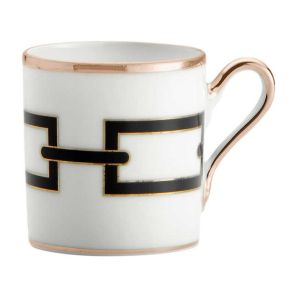 Catene Nero Coffee Cup by Richard Ginori