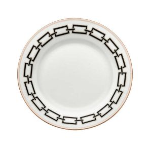 Catene Nero Dinner Plate by Richard Ginori