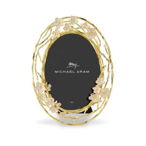 Cherry Blossom Oval Frame 5X7 by Michael Aram
