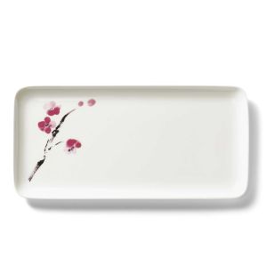 Cherry Blossom Rectangular Dish 15X32 cm by Dibbern
