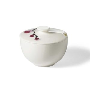 Cherry Blossom Sugar Bowl With Lid Round 0.25 L by Dibbern