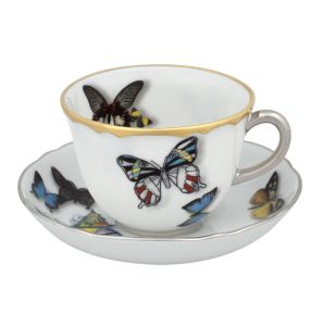Christian Lacroix - Butterfly Parade Coffee Cup & Saucer by Vista Alegre
