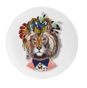 Christian Lacroix - Love Who You Want Dessert Plate &quotIndilion&quot by Vista Alegre