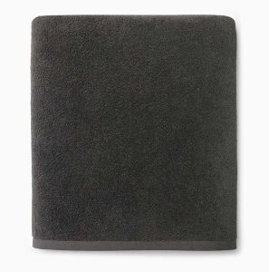 Cielo Titanium Bath Sheet by Sferra