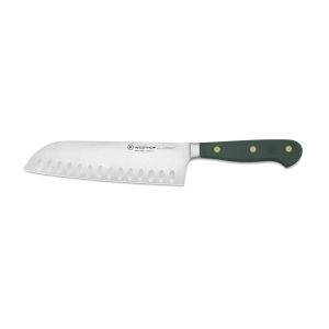 Classic Fresh Rosemary 7" Hollow Gr. Santoku by Wusthof Trident