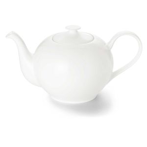 Classic Teapot Round 1.30 L White by Dibbern
