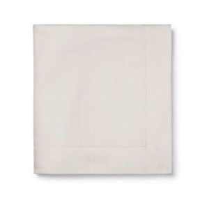 Classico Ecru Round Tablecloth by Sferra