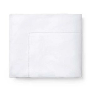 Classico White King Duvet Cover by Sferra