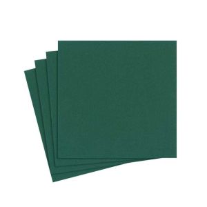 Cocktail Napkin Paper Linen Hunter Green 15/Pk by Caspari