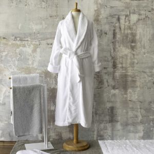 Comfy White Robe Large by Abyss & Habidecor