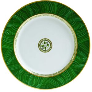 Constance Malachite Service Plate by Bernardaud