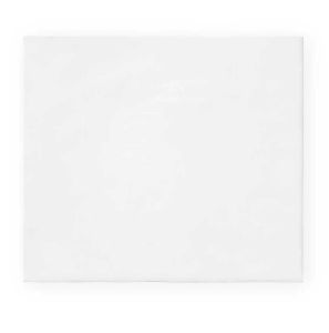 Corto Celeste White Twin Flat Sheet by Sferra