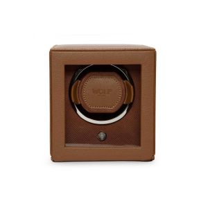 Cub Single Cognac winder with cover by Wolf