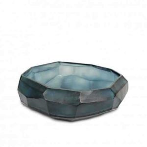 Cubistic Bowl Ocean Blue/Indigo by Guaxs