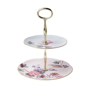 Cuckoo 2 Tier Cake Stand by Wedgwood