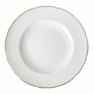 Darley Abbey Pure Gold Dinner Plate by Royal Crown Derby