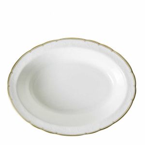Darley Abbey Pure Gold Open Vegetable Dish by Royal Crown Derby
