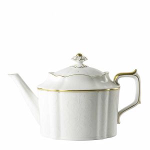 Darley Abbey Pure Gold Teapot Large by Royal Crown Derby