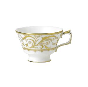 Darley Abbey White Tea Cup by Royal Crown Derby