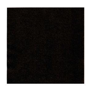 Dinner Napkin Solid Black by Francoise Paviot