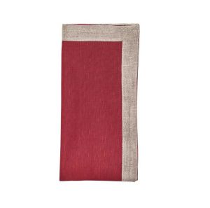 Dip Dye Napkin Red/Burgundy Set Of 4 by Kim Seybert