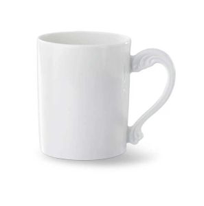Double Rouche White Mug by Buccellati