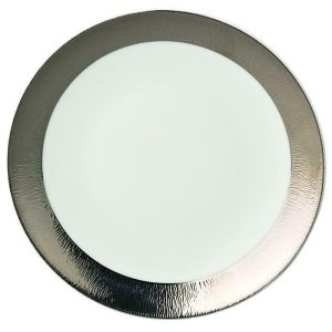 Dune Platinum Coupe Bread & Butter Plate by Bernardaud