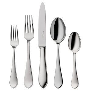 Eclipse Silverplate 5-Piece Place Setting by Robbe & Berking