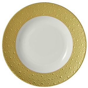 Ecume Gold Rim Soup - 11.6 In. by Bernardaud