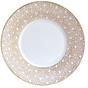 Ecume Mordore Salad Plate by Bernardaud