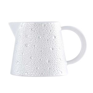 Ecume Perle Creamer by Bernardaud