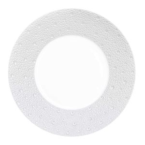 Ecume Perle Salad Plate by Bernardaud