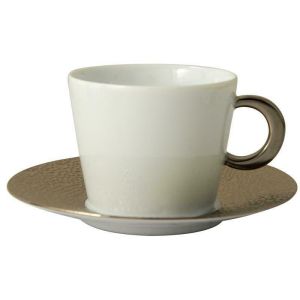 Ecume Platinum Tea Saucer Only by Bernardaud
