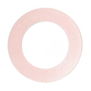 Ecume Rose De Coree Service Plate by Bernardaud